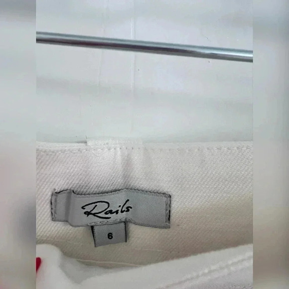 Rails ILENA SHORT in Crème Size 6 $249 LIKE NEW - Picture 3 of 7